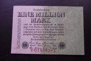 Germany. Reichsbanknote. 1 Million Mark (9.8.1923) Nice Condition!