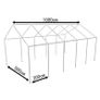 Steel Frame for Party Tent 10 x 5 m 78 kg Image 2