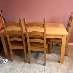 table and 4
