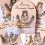 First Holy Communion Card, Personalised First Communion Wooden Card Image 4