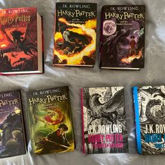 Harry Potter 7 Hardcover Book Collection - J.K. Rowling