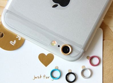 Rear Alloy Camera Lens Protective Cover for Apple iPhone 6 6s 6s Plus