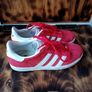 Adidas gazzel red size 3 Image 4