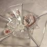 Walther-glas Mikasa Evita Colour Glass 8 inches  Bowl 1990's W. Germany Image 4