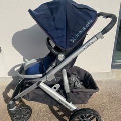 Uppababy Vista buggy with bassinet