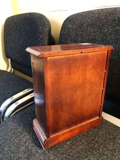 Vintage Large Wooden Jewellery Box