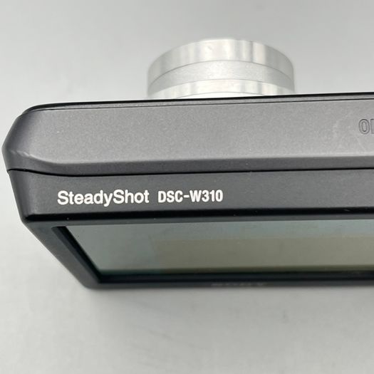 Sony DSC-W310 12.1MP Digital Camera Black - Full Kit