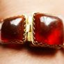 Vintage womens amber cocktail watch. Russian Watch Ladies CHAIKA Image 3