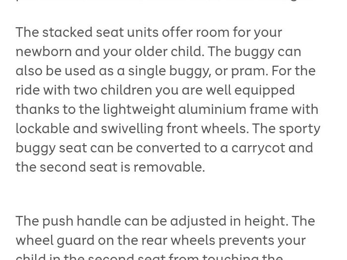 double buggy