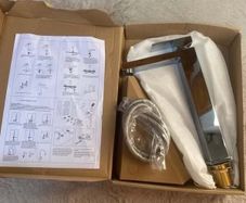 Tall Chrome washbasin tap-Brand New