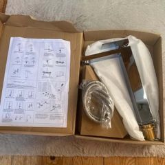Tall Chrome washbasin tap-Brand New
