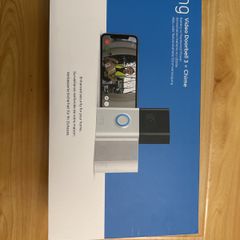 Ring Video Doorbell 3 + Chime( Battery)