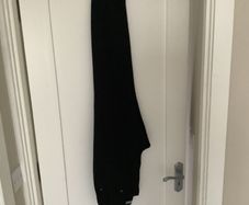 JAEGER black denim jeans - size 12 (regular)