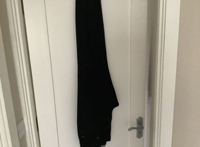 JAEGER black denim jeans - size 12 (regular)