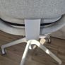IKEA Office Chair with Armrests (Beige/White) - Good Condition Image 6