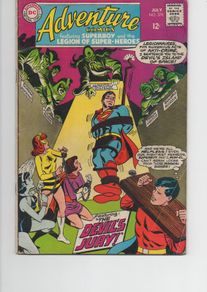 Adventure Comics #370 The Devils Jury 1968 Dc Silver Age Comic