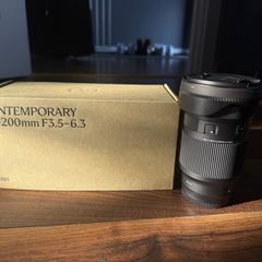 Sigma 20 - 200mm F3.5 - 6.3 DG Contemporary - Sony E Mount