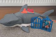 Imaginext mega bite shark and diver