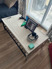 glass coffee table