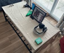 glass coffee table