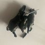 3 x Lord of the Rings Metal Figures NLP Warg Rider Nazgul Troll Image 3