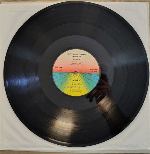 Steve Lacy Quintet - Troubles Vinyl LP (1979) Improv Jazz EX+