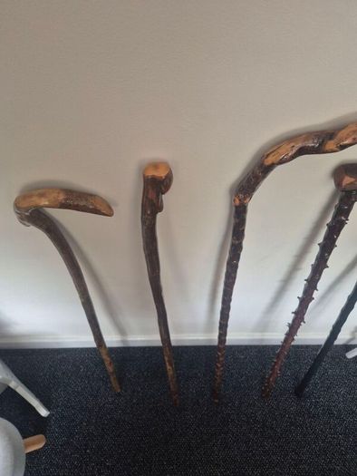 Walking sticks, cudgels and keyrings