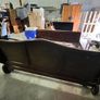 Super-king sleigh bed with mattress Image 9
