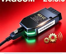 26.3 VAG Tool  1996-2017 VAG COM HEX V2 ATMEGA Cable Autocom Diagnostic Cable Multi-Language OBD2 Scanner HEX V2 VCDS TOOL