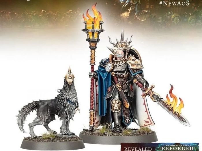 Warhammer stormcast eternal lord veritant and gryph crow