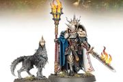 Warhammer stormcast eternal lord veritant and gryph crow