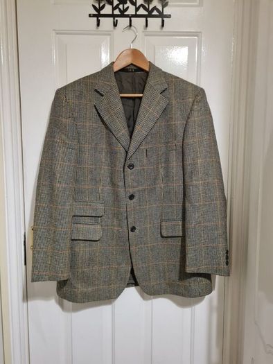 Daks pure wool blazer jacket
