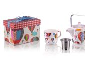 Tea for One Set 350ml in Gift Box Baloons