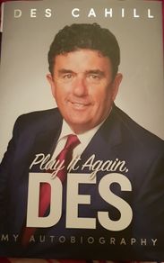 Des cahill signed book
