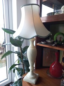 Antique  marble lamp elegant  French Atmosphere vintage  home decor table lamp hall table