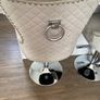 Set of 2 velvet bar stools Image 3