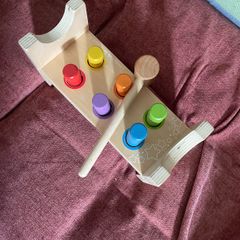 wooden hammer toy
