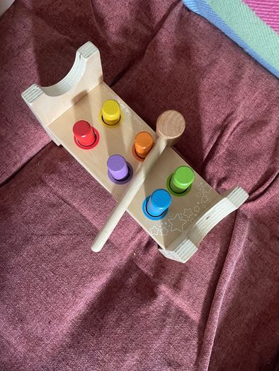 wooden hammer toy