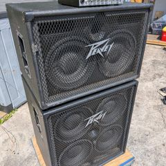 Genz-Benz Shuttle 3.0 Bass Head + Peavey 410/210 TVX Cabs, Full Stack (One Owner), Sale or Swap for Banjo