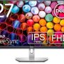 Dell P2722HE 27" USB-C,Full HD, LED, IPS , Black, (1080 pixels Full HD Black Image 2