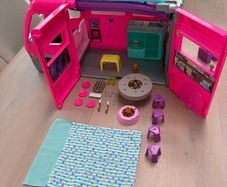 Barbie Campervan and accessories
