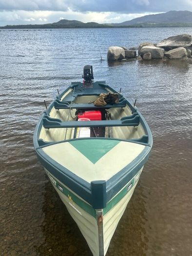 19ft Sheelin Lake Boat with galvanised Trailer