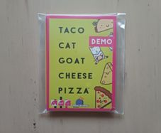 Taco Cat Goat Cheese Pizza Promo Demo Card Game 2020 BRAND NEW