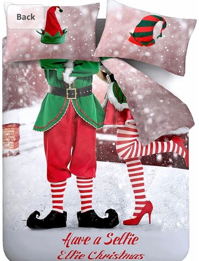 Christmas duvet set . New DOUBLE