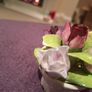 Small Coalport Bouquet China Basket Image 4