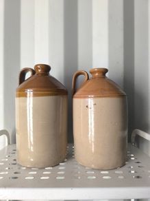 Stoneware jars