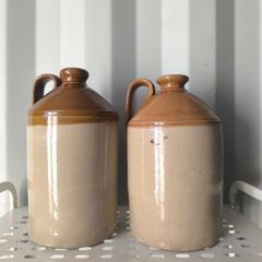 Stoneware jars