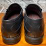 NWOB Clarks Gadwell Stride Mens Black Leather Slip-On Loafers UK10 Image 9