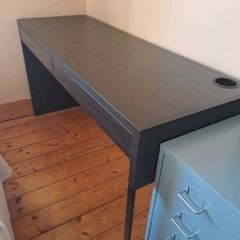 Micke desk Ikea dark brown