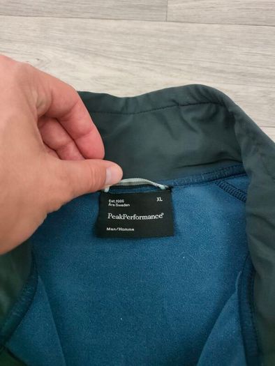 Peak Performance Full Zip Golf Jacket Mens Large